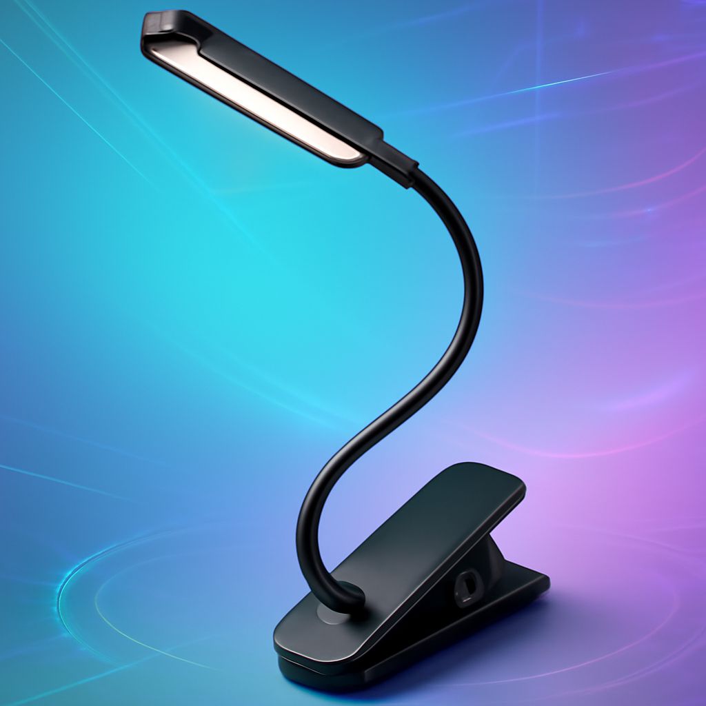 LUMIQ 독서등 책상 사용 장면